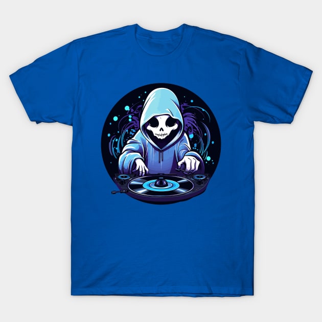 DJ Grim Reaper T-Shirt by pako-valor